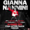 Gianna Nannini Firenze 28 maggio sul palco ARIETE, LOREDANA BERTÈ, COEZ, CARMEN CONSOLI, LITFIBA, ENRICO NIGIOTTI, ROSA CHEMICAL e SPERANZA