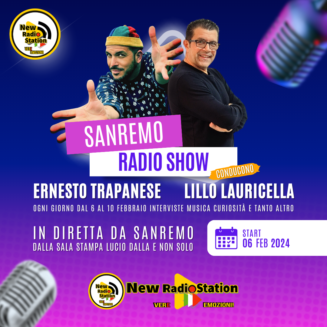 New Radio Station al Festival di Sanremo 2024